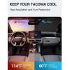 imageProadsy 2024 Upgrade Front Windshield Sun Shade Foldable Sunshade Protector Custom Fit 2024 Toyota Tacoma 2Dr 4Dr Pickup Accessories
