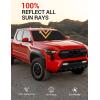 imageProadsy 2024 Upgrade Front Windshield Sun Shade Foldable Sunshade Protector Custom Fit 2024 Toyota Tacoma 2Dr 4Dr Pickup Accessories