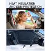 imageProadsy 2024 Upgrade Window Sun Shade for 2024 Toyota Tacoma Side Windows Protecting Babies Camping UV Rays and Privacy Accessories Set of 5