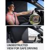 imageProadsy 2024 Upgrade Window Sun Shade for 2024 Toyota Tacoma Side Windows Protecting Babies Camping UV Rays and Privacy Accessories Set of 5