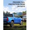 imageProadsy 2024 Upgrade Window Sun Shade for 2024 Toyota Tacoma Side Windows Protecting Babies Camping UV Rays and Privacy Accessories Set of 5