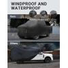 imageProadsy 2025 Upgrade Car Cover Compatible with 20172025 Ford Super Duty F250 Regular Cab 8 Bed 4x2 4x4 Windproof All Weather Waterproof Sun Rain UV Dust Snow Protection Outdoor Covers