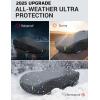 imageProadsy 2025 Upgrade Car Cover Compatible with C4 Corvette 19841996 Windproof All Weather Waterproof Sun Rain UV Dust Snow Protection Outdoor Covers