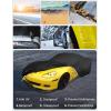 imageProadsy 2025 Upgrade Car Cover Compatible with C4 Corvette 19841996 Windproof All Weather Waterproof Sun Rain UV Dust Snow Protection Outdoor Covers