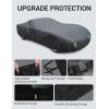 imageProadsy 2025 Upgrade Car Cover Compatible with C4 Corvette 19841996 Windproof All Weather Waterproof Sun Rain UV Dust Snow Protection Outdoor Covers