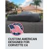 imageProadsy 2025 Upgrade Car Cover Compatible with C4 Corvette 19841996 Windproof All Weather Waterproof Sun Rain UV Dust Snow Protection Outdoor Covers