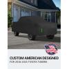 imageProadsy 2025 Upgrade Car Cover Compatible with Tundra 20162024 2025 CrewMax with 55ft Windproof All Weather Waterproof Sun Rain UV Dust Snow Protection Outdoor Covers