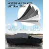 imageProadsy 2025 Upgrade Car Cover Custom Fit for 20202025 Hyundai Sonata Waterproof All Weather for Automobiles Full Exterior Cover Rain Snow Sun Protector Indoor Outdoor Car Cover