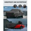 imageProadsy 2025 Upgrade Car Cover Custom Fit for 20202025 Hyundai Sonata Waterproof All Weather for Automobiles Full Exterior Cover Rain Snow Sun Protector Indoor Outdoor Car Cover