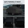 imageProadsy 2025 Upgrade Car Cover Custom Fit for Ram 1500 20192024 2025 Waterproof All Weather for Automobiles Windproof Snowproof Rain Hail Sun UV Protection Full Outdoor Indoor Exterior Car Covers