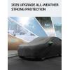 imageProadsy 2025 Upgrade Car Cover for Hyundai Tucson 20202024 2025 Waterproof All Weather Windproof Snowproof Rain Hail Sun UV Dust Snow Protection Full Outdoor Indoor Exterior Car Covers