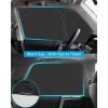 imageProadsy 2025 Upgrade Window Sun Shade for 5th Gen 4Runner 20102024 2025 Side Rear Window for BabyCamping UV Rays and Privacy Protect Accessories Set of 720102024 Window Shades