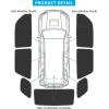 imageProadsy 2025 Upgrade Window Sun Shade for 5th Gen 4Runner 20102024 2025 Side Rear Window for BabyCamping UV Rays and Privacy Protect Accessories Set of 720102024 Window Shades