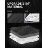 imageProadsy 6 Layers Car Cover Custom Fit for Jeep Wrangler 4 Door JK JL YJ TJ 20182024 2025 Windproof All Weather Waterproof Sun Rain UV Dust Snow Protection Outdoor Covers
