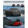 imageProadsy Car Cover Custom Fit for Dodge Challenger 20082025 Windproof Waterproof All Weather Protection Sun Rain Dust Snow Outdoor Cover