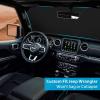 imageProadsy Car Cover Windshield Sunshade for Jeep Wrangler