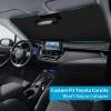 imageProadsy Car Cover Windshield Sunshade for Toyota Corolla