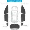 imageProadsy Window Sun Shade Windshield Sunshade for Toyota RAV4