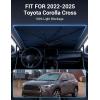 imageProadsy Windshield Sun Shade Umbrella for Mazda CX5 20172025 Foldable Car Umbrella Sunshade with Soft TPU Handle Spring Structure Crystal Cooling Material Protect Car from Rays ampamp HeatToyota Corolla Cross 20222025