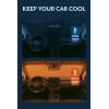 imageProadsy Windshield Sun Shade Umbrella for Mazda CX5 20172025 Foldable Car Umbrella Sunshade with Soft TPU Handle Spring Structure Crystal Cooling Material Protect Car from Rays ampamp HeatToyota Prius 20232025
