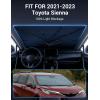 imageProadsy Windshield Sun Shade Umbrella for Mazda CX5 20172025 Foldable Car Umbrella Sunshade with Soft TPU Handle Spring Structure Crystal Cooling Material Protect Car from Rays ampamp HeatToyota Sienna 20212025