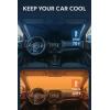imageProadsy Windshield Sun Shade Umbrella for Mazda CX5 20172025 Foldable Car Umbrella Sunshade with Soft TPU Handle Spring Structure Crystal Cooling Material Protect Car from Rays ampamp HeatKia Soul 20202025