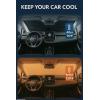 imageProadsy Windshield Sun Shade Umbrella for Mazda CX5 20172025 Foldable Car Umbrella Sunshade with Soft TPU Handle Spring Structure Crystal Cooling Material Protect Car from Rays ampamp HeatToyota Corolla Cross 20222025