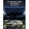 imageProadsy Windshield Sun Shade Umbrella for Mazda CX5 20172025 Foldable Car Umbrella Sunshade with Soft TPU Handle Spring Structure Crystal Cooling Material Protect Car from Rays ampamp HeatKia Sorento 20212025