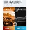 imageProadsy Windshield Sun Shade Umbrella for Mazda CX5 20172025 Foldable Car Umbrella Sunshade with Soft TPU Handle Spring Structure Crystal Cooling Material Protect Car from Rays ampamp HeatAcura RDX 20192024 2025