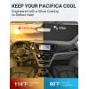 imageProadsy Windshield Sun Shade Umbrella for Mazda CX5 20172025 Foldable Car Umbrella Sunshade with Soft TPU Handle Spring Structure Crystal Cooling Material Protect Car from Rays ampamp HeatChrysler Pacifica 20172024 2025