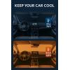 imageProadsy Windshield Sun Shade Umbrella for Mazda CX5 20172025 Foldable Car Umbrella Sunshade with Soft TPU Handle Spring Structure Crystal Cooling Material Protect Car from Rays ampamp HeatHonda Accord 20232025