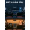 imageProadsy Windshield Sun Shade Umbrella for Mazda CX5 20172025 Foldable Car Umbrella Sunshade with Soft TPU Handle Spring Structure Crystal Cooling Material Protect Car from Rays ampamp HeatMercedesBenz GLC 20232025