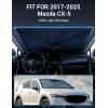 imageProadsy Windshield Sun Shade Umbrella for Mazda CX5 20172025 Foldable Car Umbrella Sunshade with Soft TPU Handle Spring Structure Crystal Cooling Material Protect Car from Rays ampamp HeatMazda CX5 20172025
