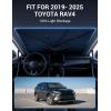 imageProadsy Windshield Sun Shade Umbrella for Mazda CX5 20172025 Foldable Car Umbrella Sunshade with Soft TPU Handle Spring Structure Crystal Cooling Material Protect Car from Rays ampamp HeatToyota RAV4 20192025