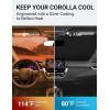 imageProadsy Windshield Sun Shade Umbrella for Mazda CX5 20172025 Foldable Car Umbrella Sunshade with Soft TPU Handle Spring Structure Crystal Cooling Material Protect Car from Rays ampamp HeatToyota Corolla 20192024 2025