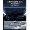 imageProadsy Windshield Sun Shade Umbrella for Mazda CX5 20172025 Foldable Car Umbrella Sunshade with Soft TPU Handle Spring Structure Crystal Cooling Material Protect Car from Rays ampamp HeatVolvo XC60 20182025