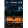 imageProadsy Windshield Sun Shade Umbrella for Mazda CX5 20172025 Foldable Car Umbrella Sunshade with Soft TPU Handle Spring Structure Crystal Cooling Material Protect Car from Rays ampamp HeatFord Escape 20202025