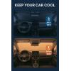 imageProadsy Windshield Sun Shade Umbrella for Mazda CX5 20172025 Foldable Car Umbrella Sunshade with Soft TPU Handle Spring Structure Crystal Cooling Material Protect Car from Rays ampamp HeatHyundai Kona 20182023