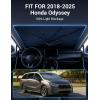 imageProadsy Windshield Sun Shade Umbrella for Mazda CX5 20172025 Foldable Car Umbrella Sunshade with Soft TPU Handle Spring Structure Crystal Cooling Material Protect Car from Rays ampamp HeatHonda Odyssey 20182025