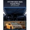 imageProadsy Windshield Sun Shade Umbrella for Mazda CX5 20172025 Foldable Car Umbrella Sunshade with Soft TPU Handle Spring Structure Crystal Cooling Material Protect Car from Rays ampamp HeatToyota Prius 20232025