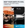 imageProadsy Windshield Sun Shade Umbrella for Mazda CX5 20172025 Foldable Car Umbrella Sunshade with Soft TPU Handle Spring Structure Crystal Cooling Material Protect Car from Rays ampamp HeatHyundai Santa 20192023