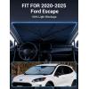 imageProadsy Windshield Sun Shade Umbrella for Mazda CX5 20172025 Foldable Car Umbrella Sunshade with Soft TPU Handle Spring Structure Crystal Cooling Material Protect Car from Rays ampamp HeatFord Escape 20202025