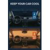 imageProadsy Windshield Sun Shade Umbrella for Mazda CX5 20172025 Foldable Car Umbrella Sunshade with Soft TPU Handle Spring Structure Crystal Cooling Material Protect Car from Rays ampamp HeatKia Niro 20172022