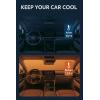 imageProadsy Windshield Sun Shade Umbrella for Mazda CX5 20172025 Foldable Car Umbrella Sunshade with Soft TPU Handle Spring Structure Crystal Cooling Material Protect Car from Rays ampamp HeatKia Sportage NQ5 20232025