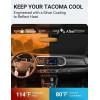 imageProadsy Windshield Sun Shade Umbrella for Mazda CX5 20172025 Foldable Car Umbrella Sunshade with Soft TPU Handle Spring Structure Crystal Cooling Material Protect Car from Rays ampamp HeatToyota Tacoma 20162023