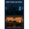 imageProadsy Windshield Sun Shade Umbrella for Mazda CX5 20172025 Foldable Car Umbrella Sunshade with Soft TPU Handle Spring Structure Crystal Cooling Material Protect Car from Rays ampamp HeatHonda Civic 20222025
