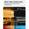 imageProadsy Windshield Sun Shade Umbrella for Mazda CX5 20172025 Foldable Car Umbrella Sunshade with Soft TPU Handle Spring Structure Crystal Cooling Material Protect Car from Rays ampamp HeatChevrolet Tahoe 20212024 2025