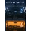 imageProadsy Windshield Sun Shade Umbrella for Mazda CX5 20172025 Foldable Car Umbrella Sunshade with Soft TPU Handle Spring Structure Crystal Cooling Material Protect Car from Rays ampamp HeatToyota Land Cruiser 20242025