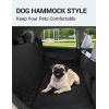 imageProadsy for Toyota Rav4 20192024 2025 Dog Car Seat Cover Extender Waterproof Scratch Proof Durable Black Back Seat Protector Pet HammockNissan Rogue 20212024 2025