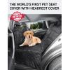 imageProadsy for Toyota Rav4 20192024 2025 Dog Car Seat Cover Extender Waterproof Scratch Proof Durable Black Back Seat Protector Pet HammockToyota RAV4 20192024 2025